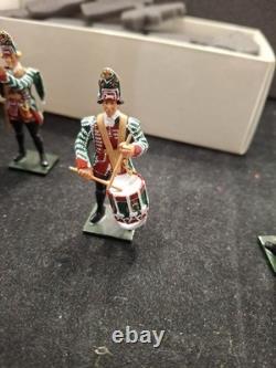 Britains 47008 Redcoats British 45th Regiment Of Foot Command Set 1755-63