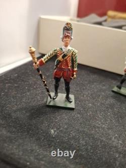 Britains 47008 Redcoats British 45th Regiment Of Foot Command Set 1755-63