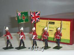 Britains 48009 Zulu War British 24th Foot Colour Party Metal Toy Soldier Set