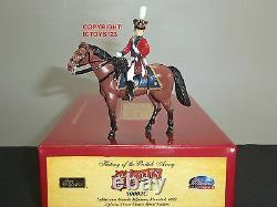 Britains 50002c Redcoats Coldstream Guards Adjutant Mounted 1822 Toy Soldier Set