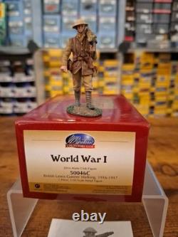 Britains 50046c Ww1 British Lewis Gunner Walking Collectors Club Soldier Figure