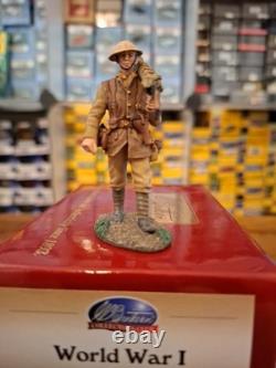 Britains 50046c Ww1 British Lewis Gunner Walking Collectors Club Soldier Figure