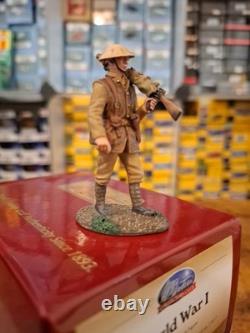 Britains 50046c Ww1 British Lewis Gunner Walking Collectors Club Soldier Figure