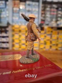 Britains 50046c Ww1 British Lewis Gunner Walking Collectors Club Soldier Figure