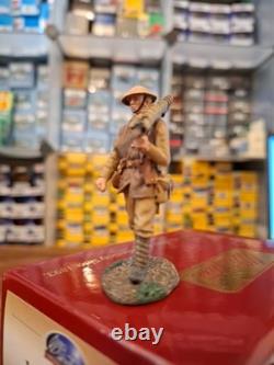 Britains 50046c Ww1 British Lewis Gunner Walking Collectors Club Soldier Figure