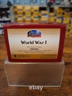 Britains 50046c Ww1 British Lewis Gunner Walking Collectors Club Soldier Figure