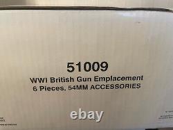 Britains 51009 WWI British Gun Emplacement With Accessories