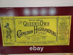 Britains 5183 The Cameron Highlanders Rare Limited Edition for U. S. Export