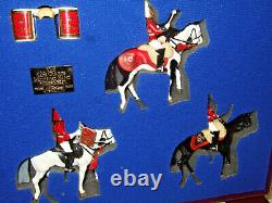 Britains 5195 Set 1, X5 Piece Life Guards Mounted Band inc Director of Music