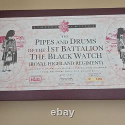 Britains 5196 Pipes & Drums 1st Battalion Black Watch Royal Highland Boxed LtdEd