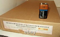 Britains 5196 Pipes & Drums 1st Battalion Black Watch Royal Highland Regt in 54m