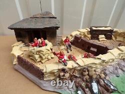 Britains 5198 Rorkes Drift Diorama Ltd Edition Zulus Soldiers Battle 1879