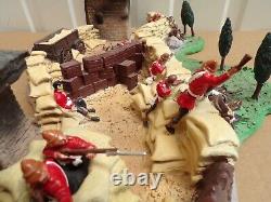 Britains 5198 Rorkes Drift Diorama Ltd Edition Zulus Soldiers Battle 1879