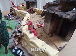 Britains 5198 Rorkes Drift Diorama Ltd Edition Zulus Soldiers Battle 1879
