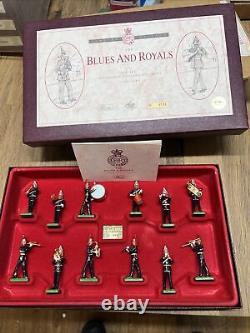 Britains 5293 Blues + Royals Regiment Ceremonial Military Metal Soldier Band