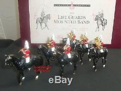 Britains 5295 Lifeguards Mounted Band Limited Edition Metal Toy Soldier Set 2
