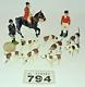 Britains 54mm Cast Lead Hunt Figures Set 1446 The Meet