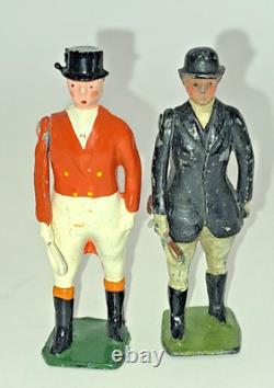 Britains 54mm cast lead hunt figures Set 1446 The Meet