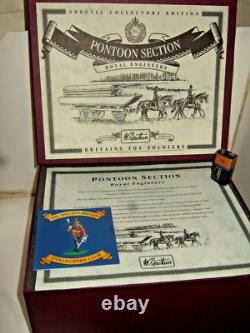 Britains 5962 Large 2 Tier Box Set, Royal Engineers Pontoon Section in 54mm