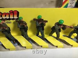 Britains 6326 7 Marine Commandos Toy Soldiers Mint In Original Box 1980