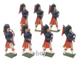 Britains #69 Pipers Of The Scots Guards Full Set