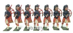 Britains #69 Pipers Of The Scots Guards Full Set