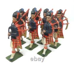 Britains #69 Pipers Of The Scots Guards Full Set