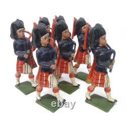 Britains #69 Pipers Of The Scots Guards Full Set