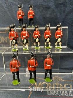Britains 70mm H Series Infantry On The March 1920-40 Rare Scottish Regiment