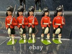 Britains 70mm H Series Infantry On The March 1920-40 Rare Scottish Regiment