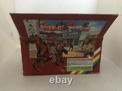 Britains 7403 Detail Mounted Cowboy 4 Horse Mounted Figure Boxed Complete (1196)
