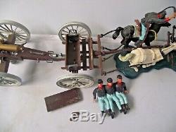 Britains 7464 Union American Civil War Gun Team & Limber Deetail Version Boxed
