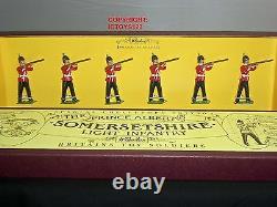 Britains 8804 Prince Albert Somerset Light Infantry Metal Toy Soldier Figure Set