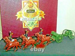 Britains 8825 Gun Team, Royal Horse Artillery, Kings Troop, in Fitted Box in 54mm