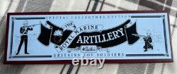 Britains 8826 British Army Royal Marine Artillery Regiment Metal Soldier Set