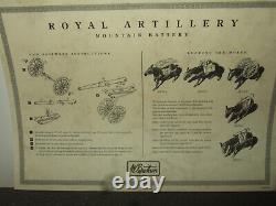 Britains 8857 Royal Artillery Mountain Battery Box Set inc Gun & Crew in 54mm