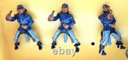 Britains 8869 Figurine Set Of 5 Soldiers Union Gun Limber And Crew