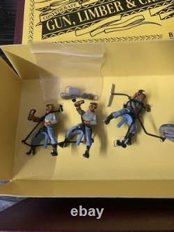 Britains 8874 American Civil War Confederate Gun, Limber And Crew Set