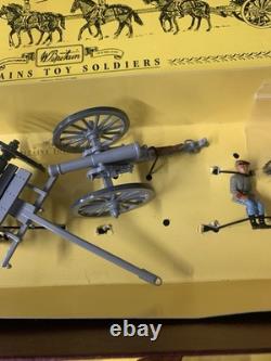 Britains 8874 American Civil War Confederate Gun, Limber And Crew Set