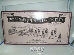 Britains 8898 Royal Navy Artillery Field Gun Landing Party Metal Toy Soldier Set