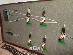 Britains 8898 Royal Navy Field Gun Landing Party 2 Tier Box Set in 54mm