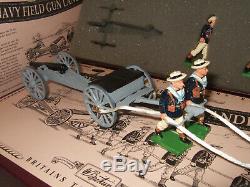 Britains 8898 Royal Navy Field Gun Landing Party 2 Tier Box Set in 54mm