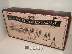 Britains 8898 Royal Navy Field Gun Landing Party 2 Tier Box Set in 54mm