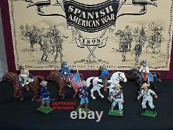Britains 8899 Spanish American War 1898 Metal Toy Soldier Figure Set