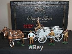 Britains 8920 Horse Drawn General Service Wagon Ww1 Metal Toy Soldier Figure Set
