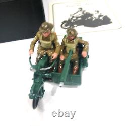 Britains 8922 Vickers Machine Gun Service Motorcycle + Sidecar Toy Soldier Set