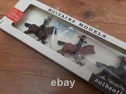 Britains 9214 7th Queens Hussars Mounted Boxed Set