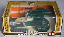 Britains 9740 18 Heavy Howitzer Mint New Old Stock in Original Box 1/32 scale