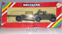 Britains 9788 1980 Deetail German Ww2 Kubelwagen And Gun 132 boxed S550