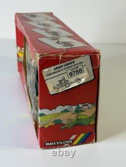 Britains 9788 Army Group Kubelwagen & German Field Gun 132 Boxed New Unused